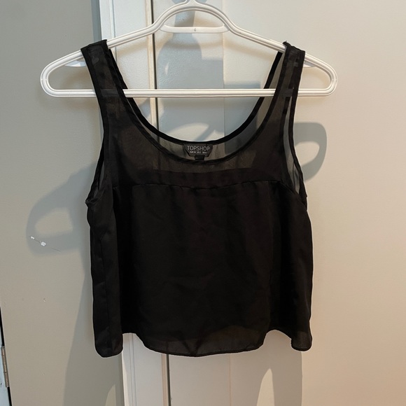 Top shop cropped blank tank - Picture 2 of 3